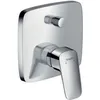 Image de Hansgrohe Logis Mitigeur de bain encastré Set de finition chrome