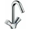 Image de Hansgrohe - Logis - Mitigeur De Lavabo Avec Garniture De Vidage, Chrome 71222000