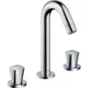 Image de Hansgrohe - Logis Mélangeur 3 Trous Avec Tirette Et Vidage Synthétique Chromé