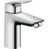 Image de Hansgrohe Logis Mitigeur de lavabo 100 chrome sans garniture de vidage