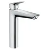 Image de Hansgrohe - Logis Mitigeur De Lavabo 190 Sans Tirette Ni Vidage Chromé