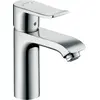 Image de Mitigeur lavabo hansgrohe Logis EH 190 avec garniture d'écoulement à tirette, chrome, 1 pièce.