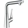 Image de Hansgrohe Metris Mitigeur d'évier Select Goulot orientable chrome