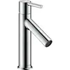 Image de Robinet mitigeur pour lavabo AXOR Starck, modèle 100, avec levier et bonde, finition chrome