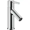 Image de Robinet mitige pour lavabo AXOR Starck, modèle 80, avec levier, pour lavabos équipés d'un système de vidange à tiroir, finition chrome