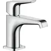 Image de Robinet mitigeur pour lavabo AXOR Citterio E, modèle 90, avec levier, pour lavabo avec bonde, finition chrome