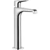 Image de Robinet de lavabo monocommande AXOR Citterio E, modèle 250, avec levier, pour vasques sur plan, avec bonde intégrée, finition chrome