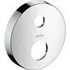 Image de hansgrohe AXOR rosace de rallonge, ronde, 2 trous, 14961000
