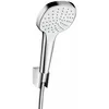 Image de Hansgrohe - Croma Select E - Douchette 1 Jet Porter Set, Kit, 1,60 M, Blanc/chrome 26412400