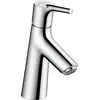 Image de hansgrohe Talis S mitigeur monocommande de lavabo 80, vidage par poussoir, saillie 97mm, 72011000