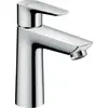 Image de Mitigeur de lavabo hansgrohe Talis E avec garniture d'écoulement Push-Open, chrome, 1 pièce.