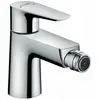 Image de Hansgrohe - Talis E - Mitigeur De Bidet Avec Garniture De Vidage Push-open, Chrome 71721000