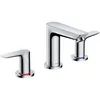Image de Hansgrohe - Talis E Mélangeur Lavabo 3 Trous, Déchets Pop-up,