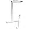 Image de HANSGROHE Colonne de douche 460 2 jets avec mitigeur thermostatique blanc/chromé Rainmaker Select