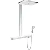 Image de Hansgrohe - Rainmaker Select - Set De Douche Showerpipe 460 Avec Thermostat, 3 Jets, Blanc/ Chrome 27106400