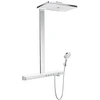 Image de Hansgrohe - Rainmaker Select - Set De Douche Showerpipe 460 Avec Thermostat, 3 Jets, Ecosmart 9 L/min, Blanc/chrome 27029400