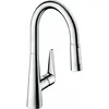 Image de Hansgrohe - Talis M51 Mitigeur De Cuisine 200, Avec Douchette Extractible 2 Jets Chromé