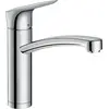 Image de Mitigeur de cuisine HANSGROHE Logis M31 , installation devant une fenêtre, 1 jet chromé - 71833000