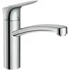 Image de hansgrohe Logis M31 Mitigeur de cuisine, Comfort160, CoolStart, EcoSelection, 1jet, saillie 220mm, chrome, 71839000