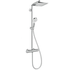Image de hansgrohe Duschsystem-Set Crometta E 240 mit Thermostat, Regendusche & Handbrause, 1 Stk.