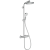 Image de hansgrohe Duschsystem-Set Crometta S 240 mit Thermostat, Regendusche & Handbrause, 1 Stk.