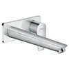 Image de hansgrohe Talis E mitigeur monocommande de lavabo encastré, montage mural, robinet à crépine déverrouillable, saillie de 225 mm, 71734000