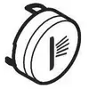 Image de Bouton Baignoire Blanc