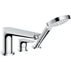 Image de Hansgrohe - Talis E - Mitigeur De Baignoire À 3 Trous, Chrome 71730000