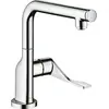 Image de Robinet de cuisine monocommande AXOR Citterio, modèle Select 230, avec douchette pivotante, finition chrome
