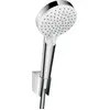 Image de ensemble de douche Crometta Vario EcoSmart avec flexible de douche 160 cm, 26693400, blanc/chrome, 26694400