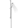 Image de hansgrohe Ensemble de douche Crometta 1 jet EcoSmart avec barre de douche 65 cm, blanc/chrome, 26535400