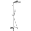 Image de HANSGROHE Colonne de douche avec mitigeur thermostatique Tube de douche Crometta S 240 Varia