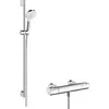 Image de hansgrohe Combinaison de douche Crometta Vario/ Ecostat 1001 CL/Unica 900 mm blanc/chrome, 1 pièce.