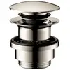 Image de Hansgrohe   Bonde De Lavabo Push-open Avec Trop-plein   Diamètre 1 ¼"   Bronze Brossé   Ouverture Par Bouchon Pression   Garantie 5 Ans