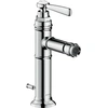 Image de Robinet bidet monocommande AXOR, avec levier et système de vidange à tiroir, finition chrome