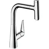 Image de hansgrohe Talis Select M51 Mitigeur de cuisine monocommande 220, bec extractible, 1 jet, chrome