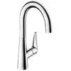 Image de hansgrohe Talis S M51 Mitigeur monocommande de cuisine 160, douchette coulissante, 2 jets, 72815000