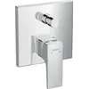 Image de Mitigeur de baignoire encastré hansgrohe Metropol, finition chromée, 1 pièce.