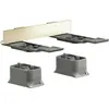 Image de hansgrohe AXOR Kit d'adaptateurs universels pour accessoires AXOR, 42870250
