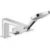 Image de hansgrohe Metropol Mitigeur monocommande de baignoire 3 trous, poignée, saillie 196mm, 32550000