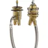 Image de Corps de robinet Hansgrohe pour robinet de baignoire à 2 trous, compatible avec les mitigeurs à un levier