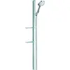 Image de HANSGROHE Set de douche 120 3jet avec barre Uninca'E 150 cm et porte-savon chromé Raindance Select