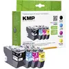 Image de Kmp Ink Set Remplace Brother Lc-3219xl Compatible Noir, Cyan, Magenta, Jaune B58vx 1537,4005