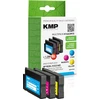 Image de KMP 1748,4050 KMP H166CMYX Multipack C/M/Y kompatibel mit HP 953 XL