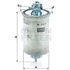 Image de MANN-FILTER filtre à carburant WK 842/4