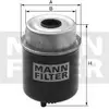 Image de MANN-FILTER filtre à carburant WK 8125