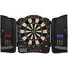 Image de Carromco Cabinet de fléchettes électroniques Panthera-301 4 trous distance rouge-vert-beige-noir 8 joueurs avec fléchettes souples 32 jeux 500 variations (y compris le cricket)