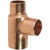 Image de Raccord Cuivre En T Réduit À Souder - Diamètre 32 - 22 - 32 Mm