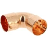 Image de Raccord Cuivre Coudé 90° À Souder   Femelle Petit Rayon   Ø 28 Mm   Conex Bänninger Pour Chantiers Humides   Besoin D'Habitat