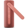 Image de Loewe WE. Hear 1 Coral Red, haut-parleur Bluetooth, 40W, résistant à l'eau, portable, rechargeable, 14h de batterie longue durée, pour l'extérieur et l'intérieur